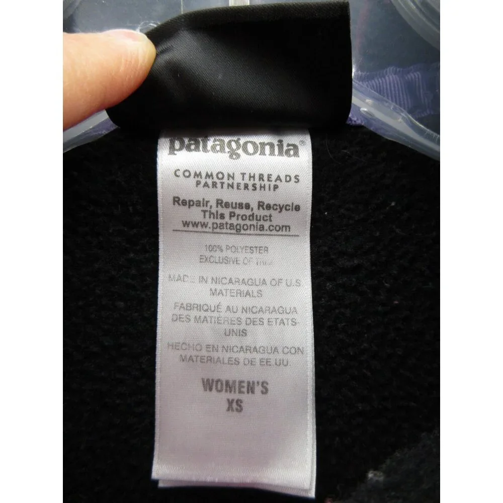 Patagonia Synchilla Sweatshirt XS Snap T Fleece Pullover Hiking - Picture 10 of 11